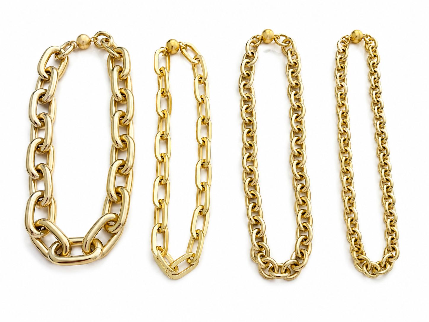 Magnetic Gold Chain Necklaces