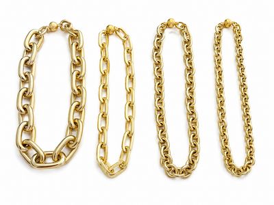 Magnetic Gold Chain Necklaces