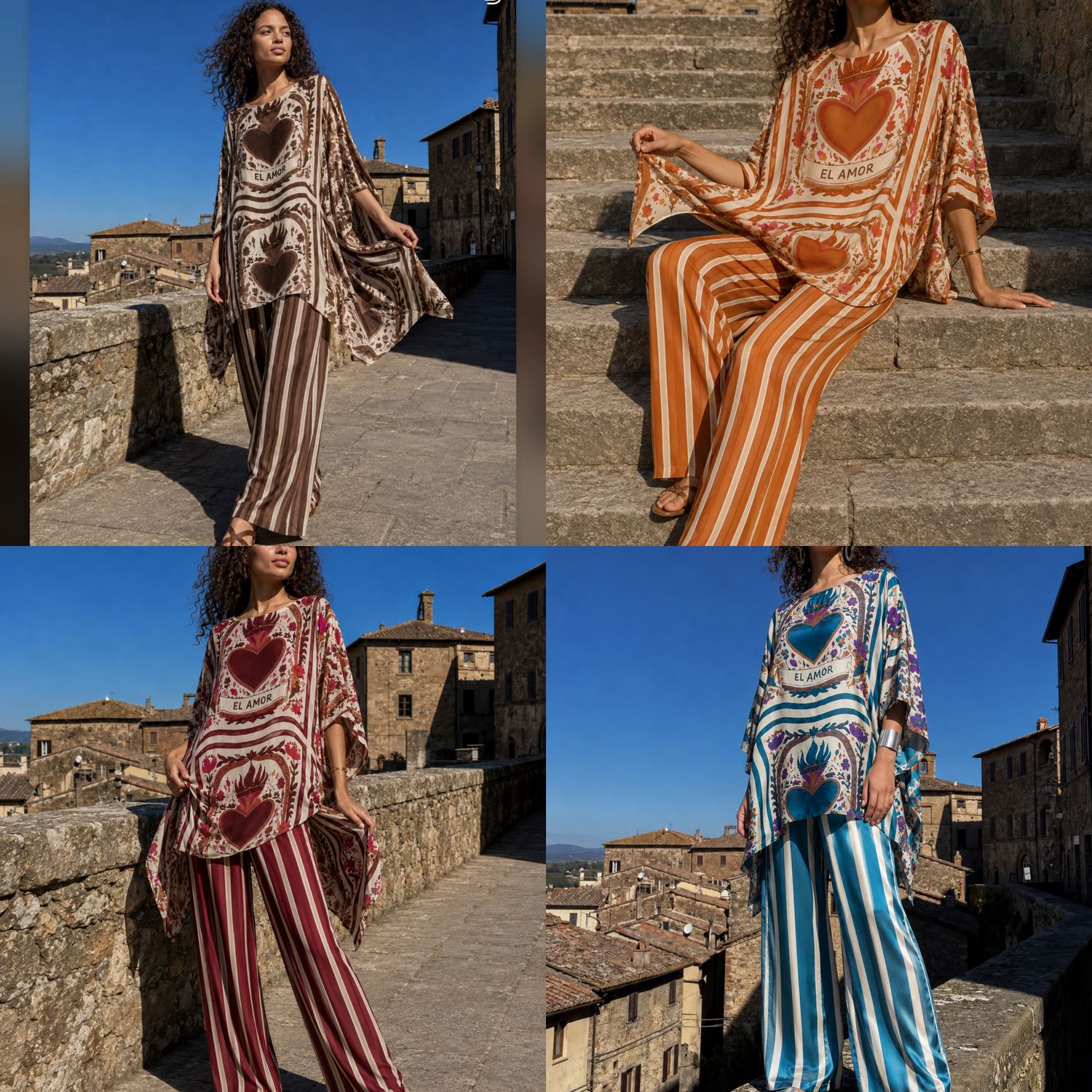 Love silk  set one size