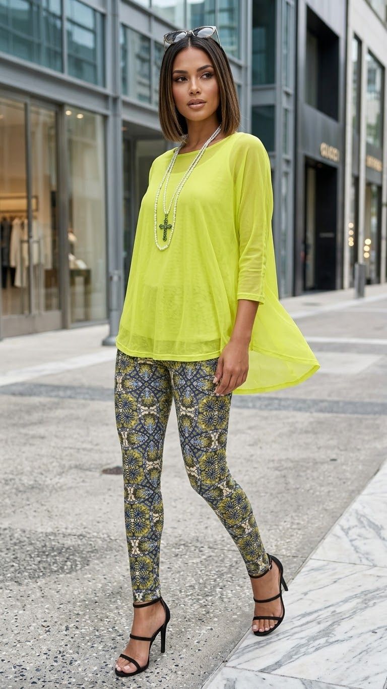 Lime crush tunic small by Kodan