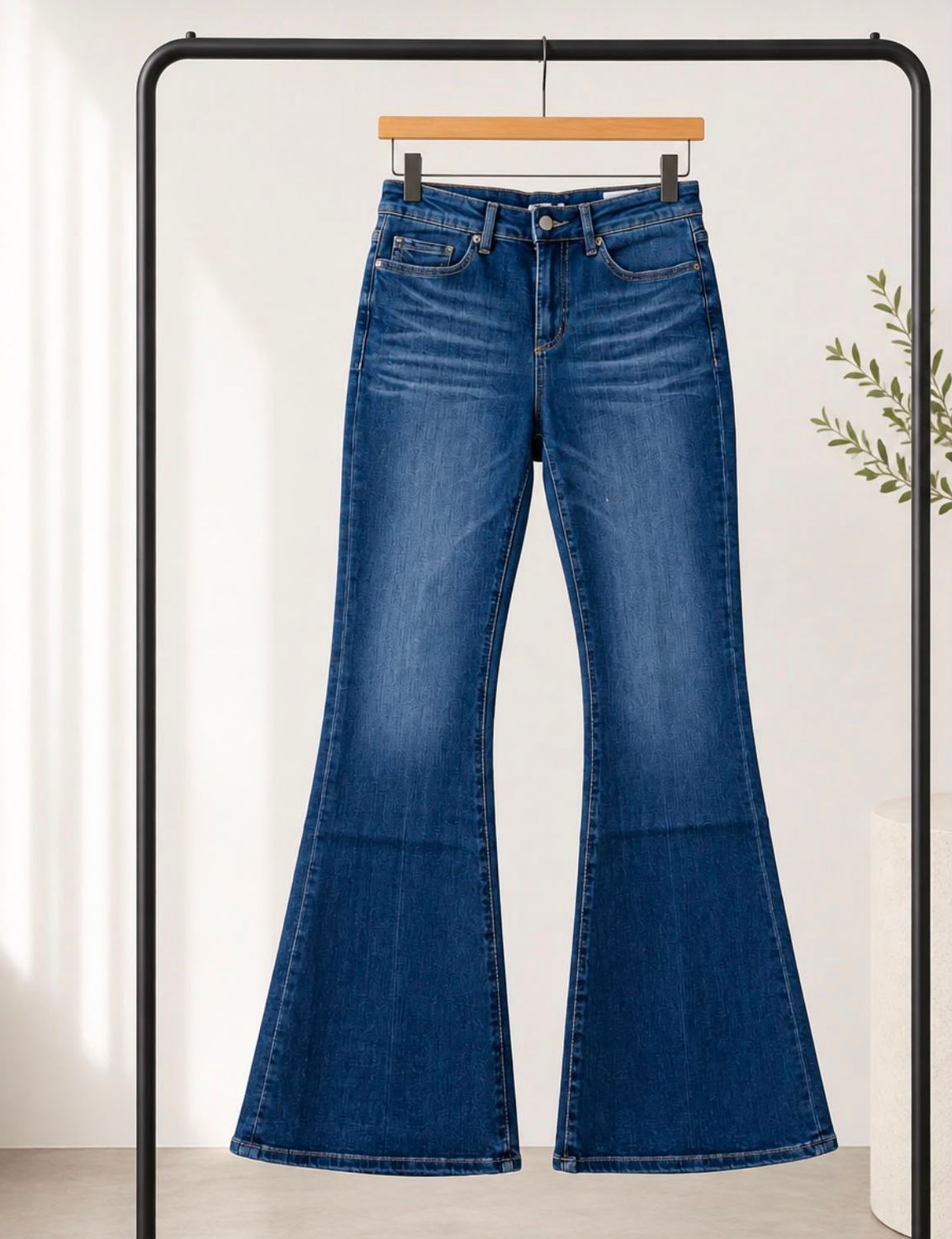 High Rise Flare jeans