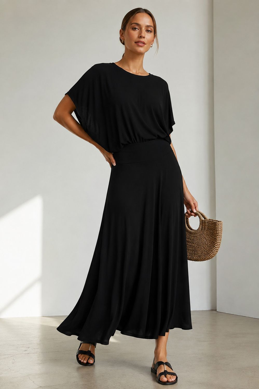 Double Lined Bubble Sleeve &amp; Skirt