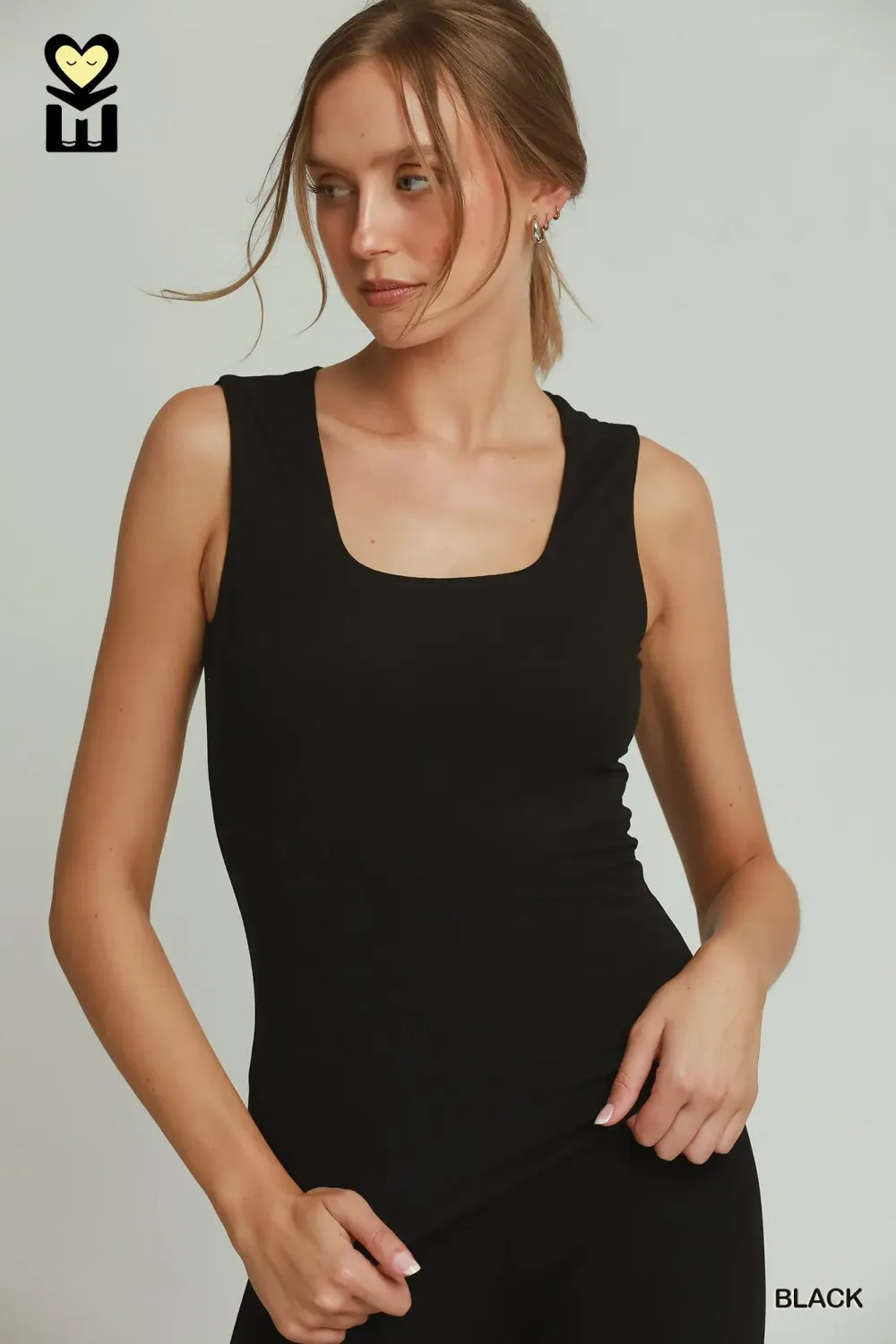 Double Lined Scoop Neck Camisole