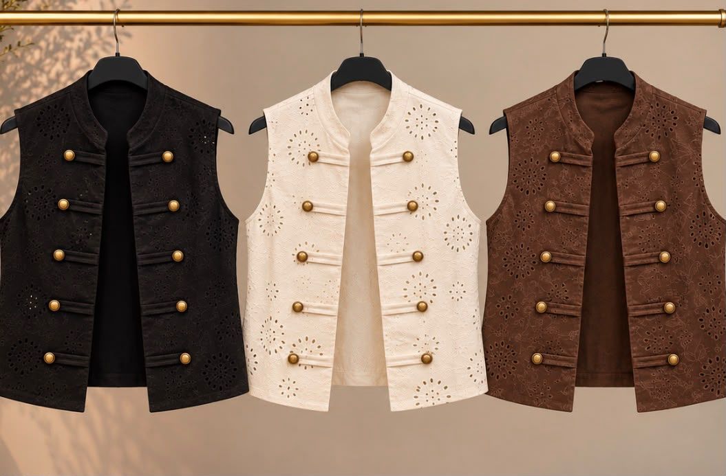 Napoleon Eyelet Vest