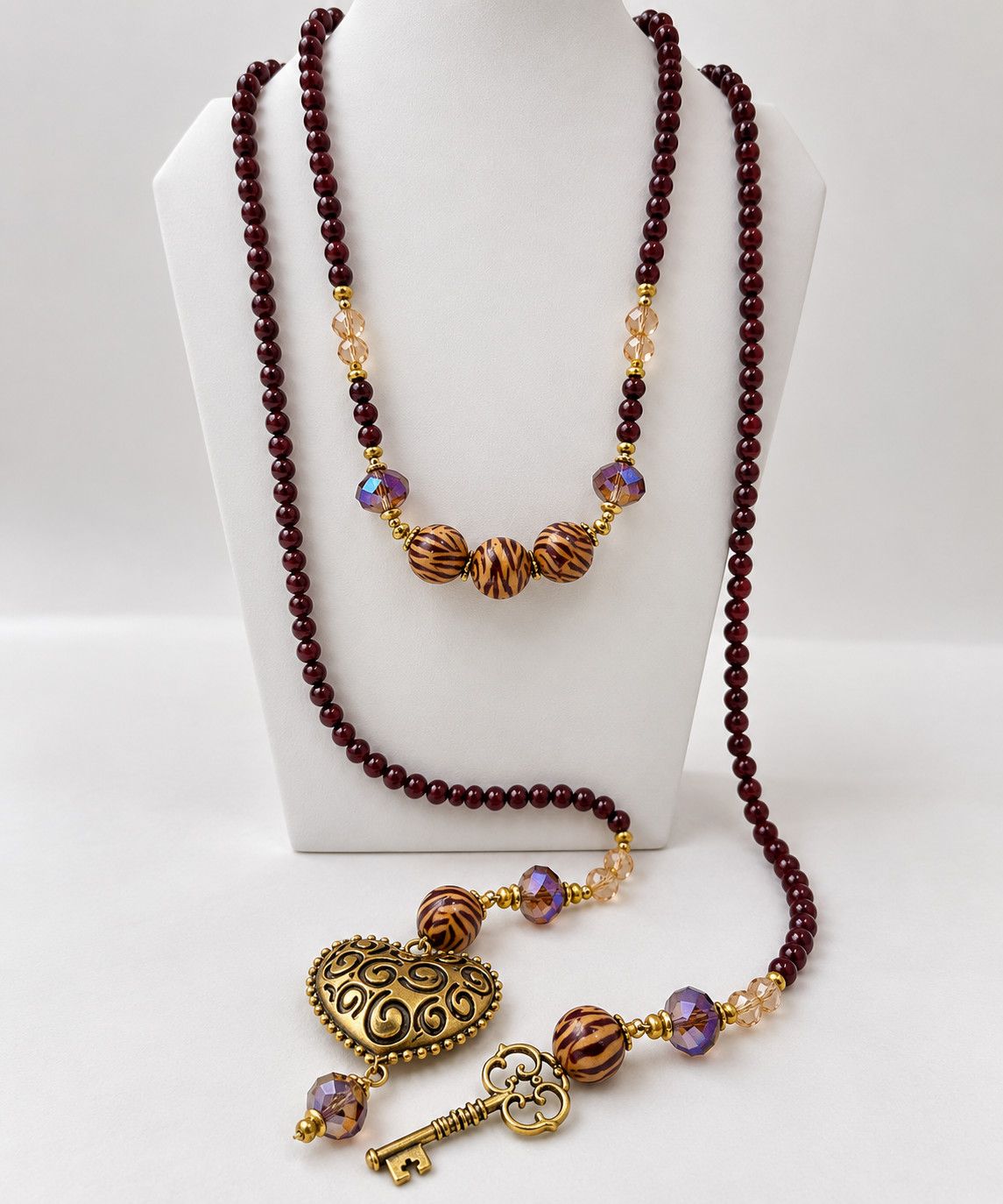 Boho Heart Lariat
