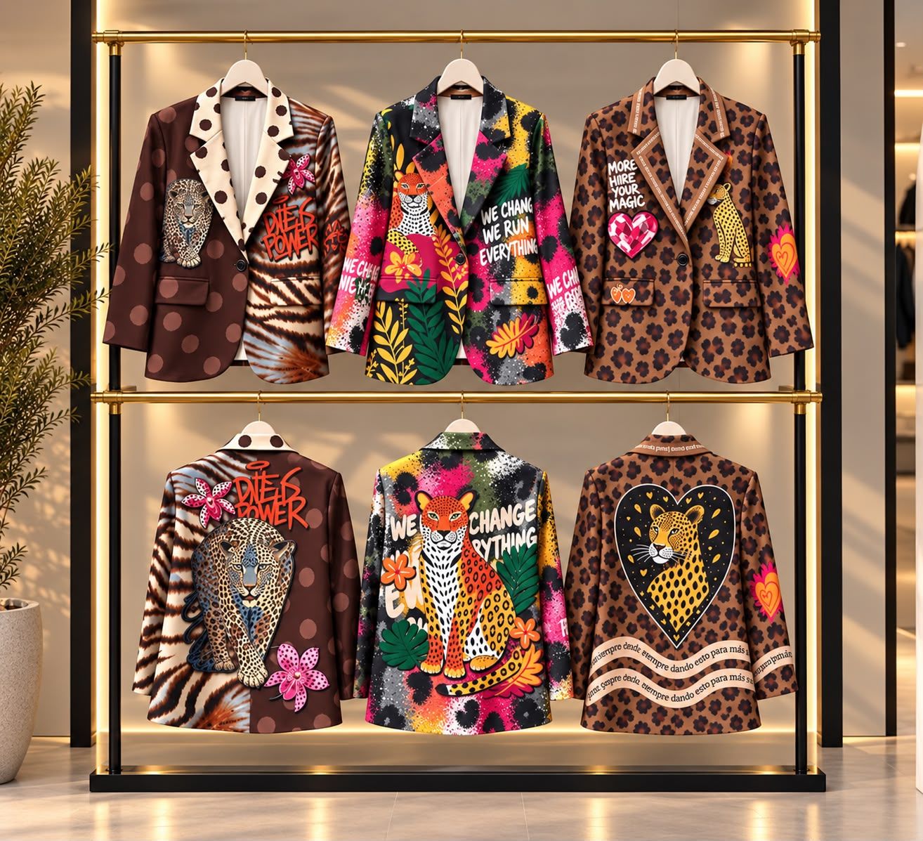 Wild Art Blazer One size