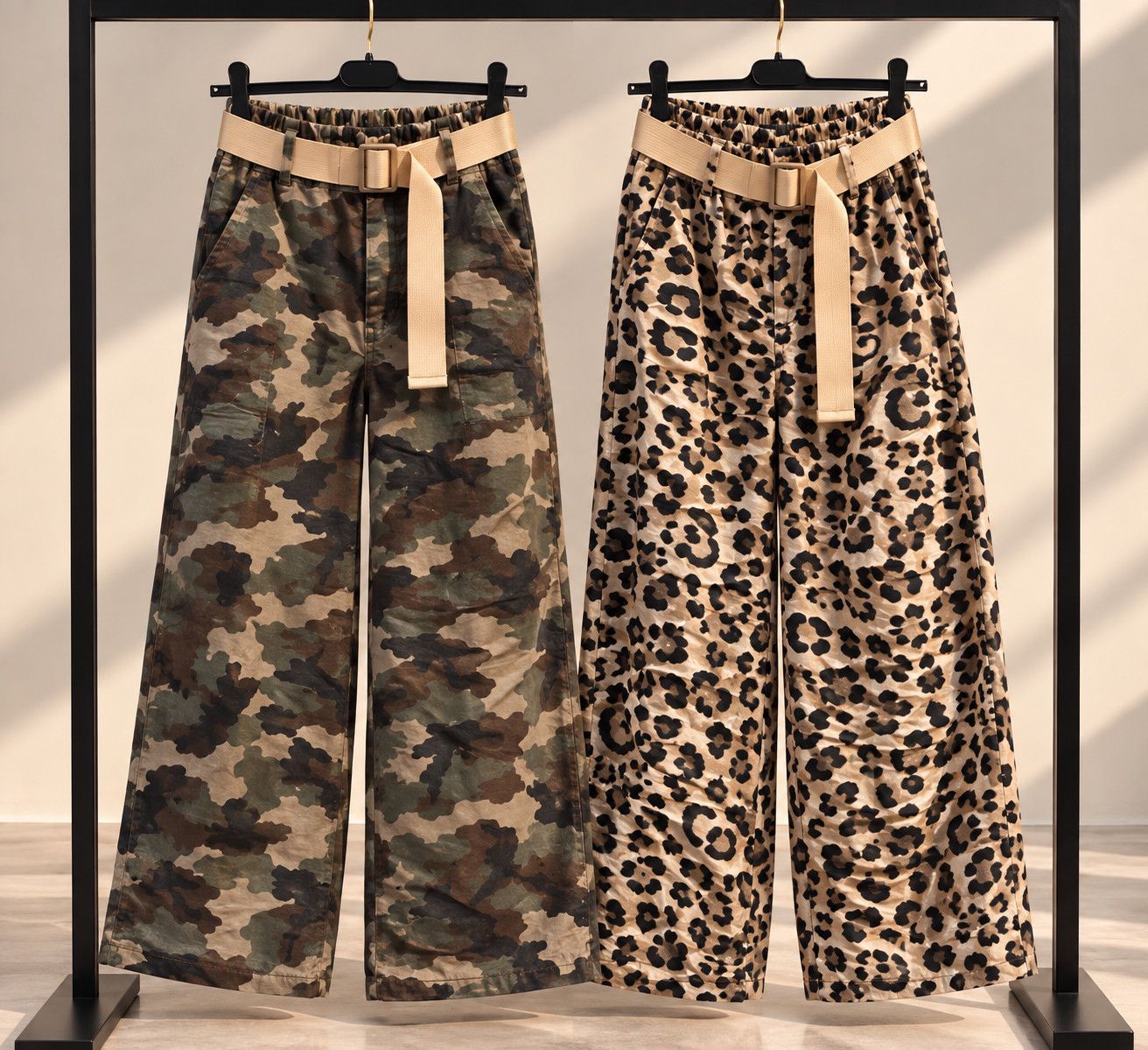 Wild Print Stretch Pant One size
