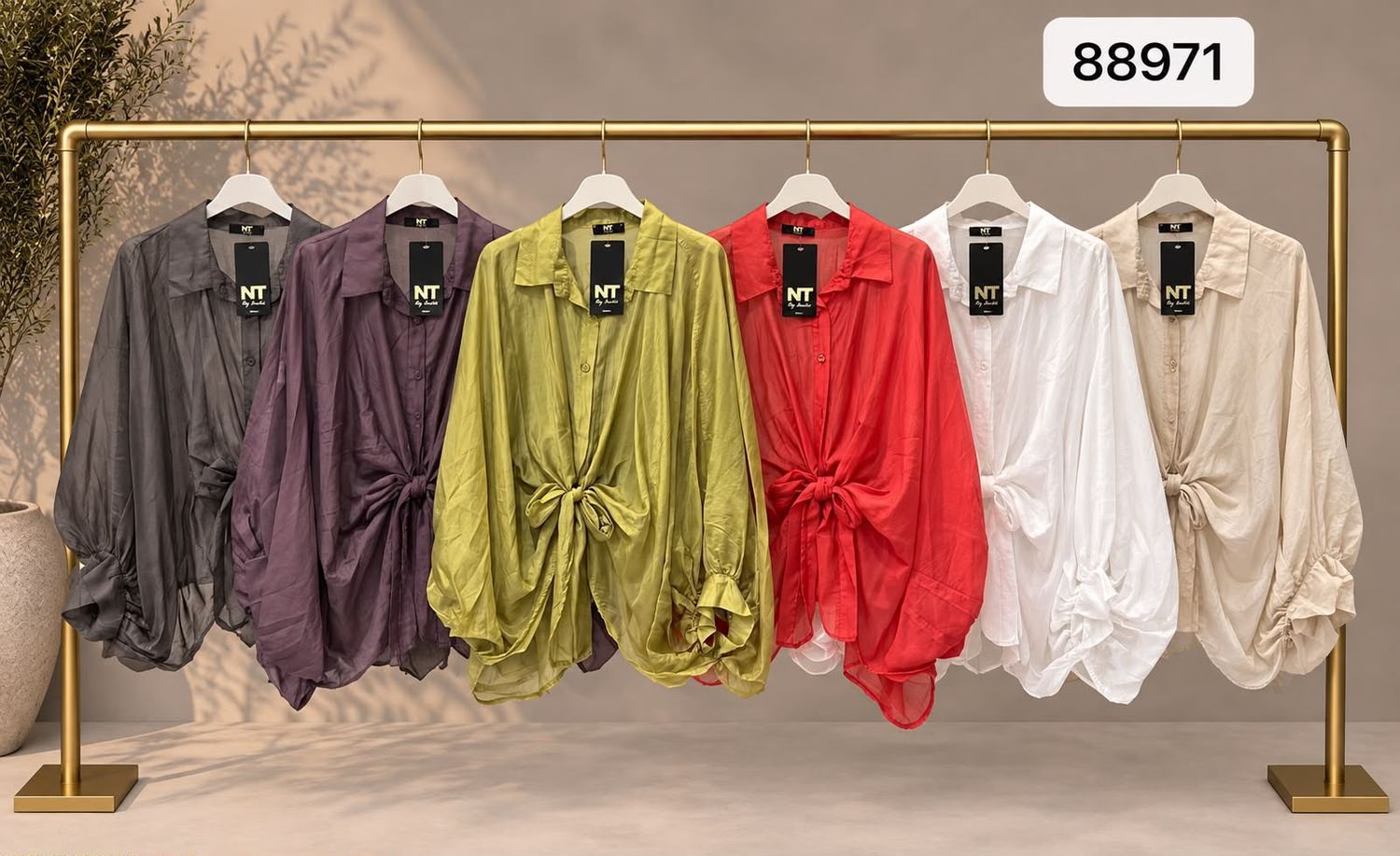 Sllk Tie Blouse Fall edition