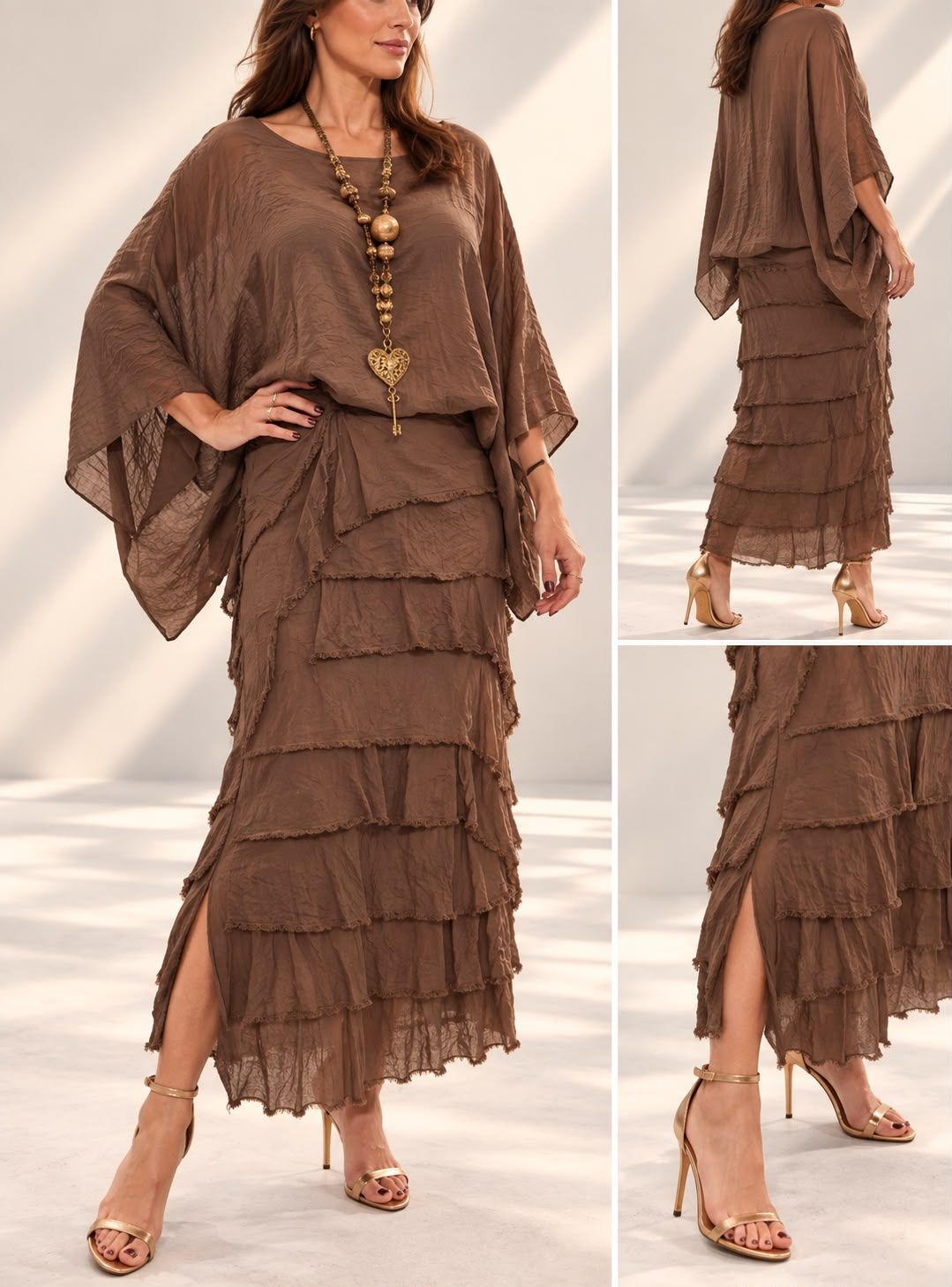 Siena Silk Layered Set