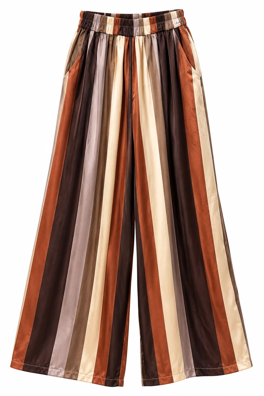 Striped Satin Pant