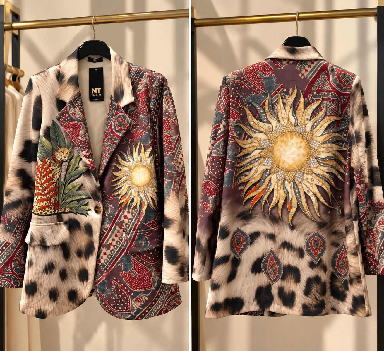 Wild Sun Blazer one size