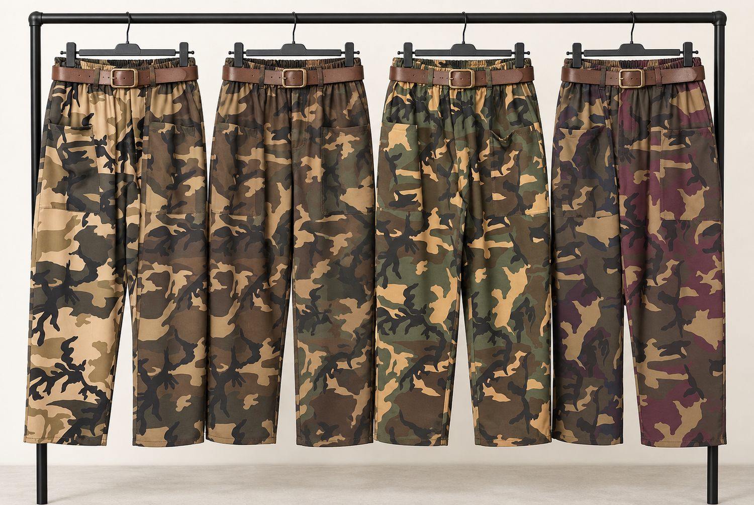 Stretch camo pant