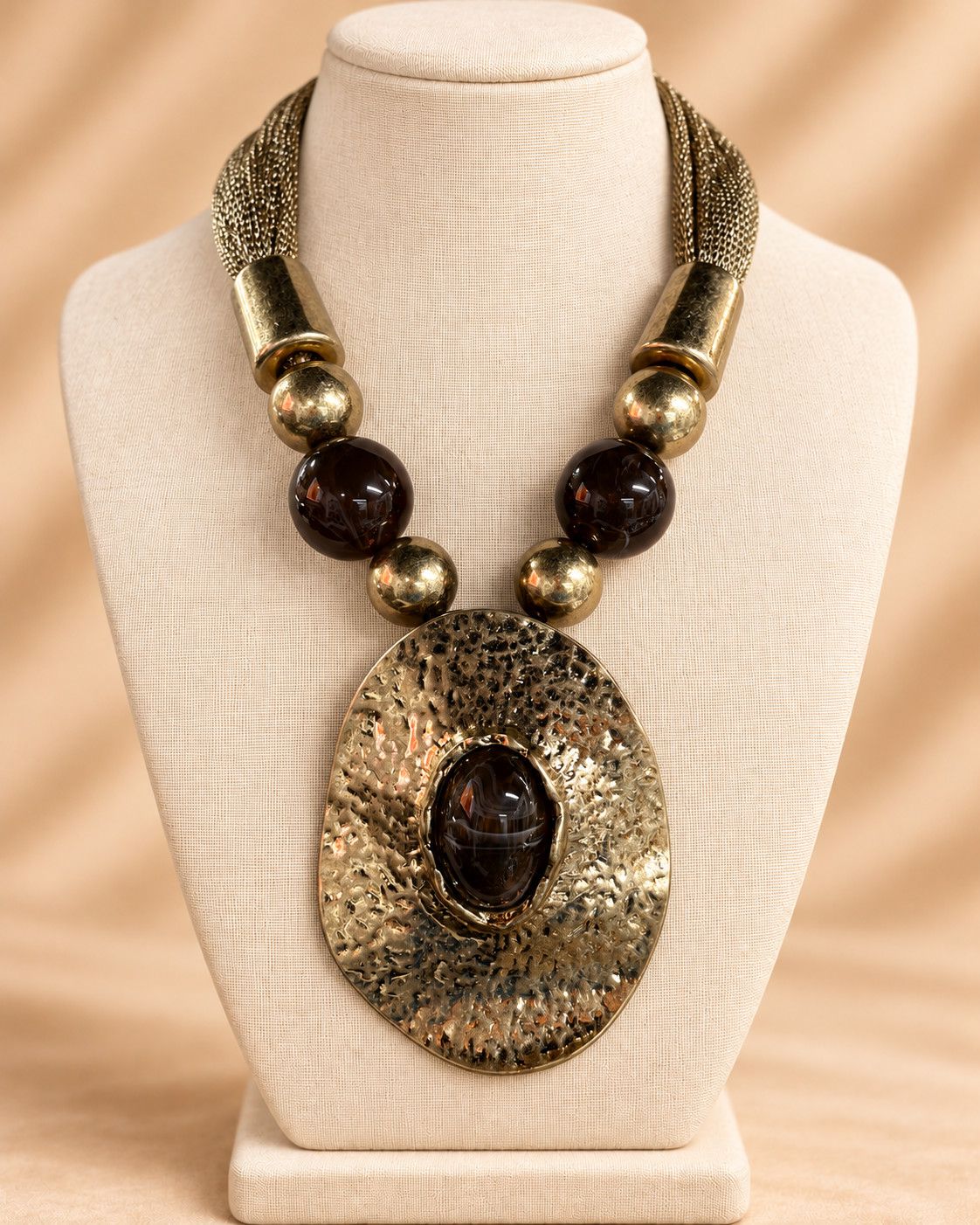 Burg medallion Necklace