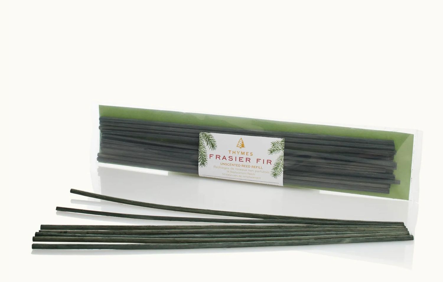 Frasier Fir Unscented Reed Refill, Green