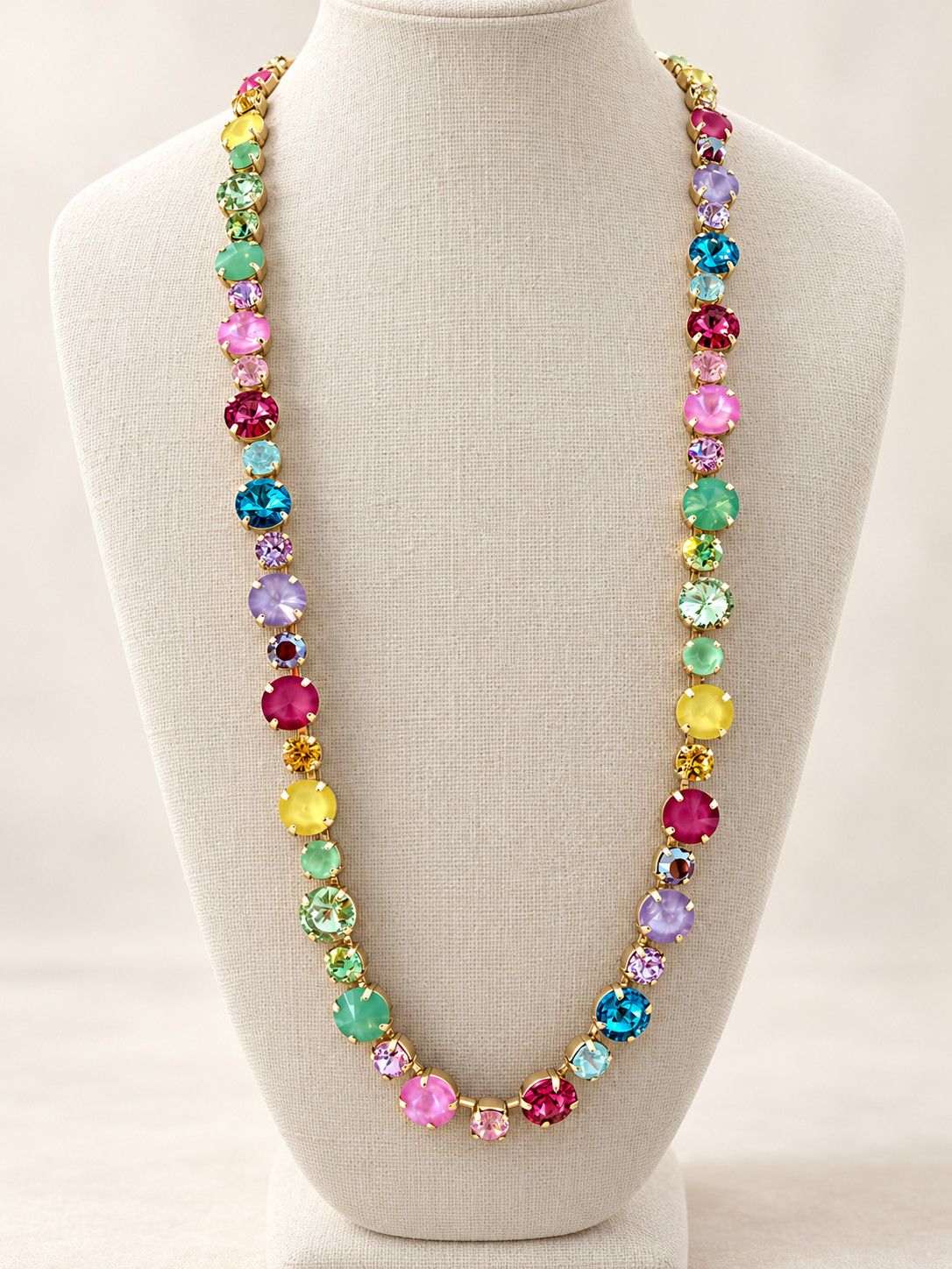 Rainbow Crystal Necklace