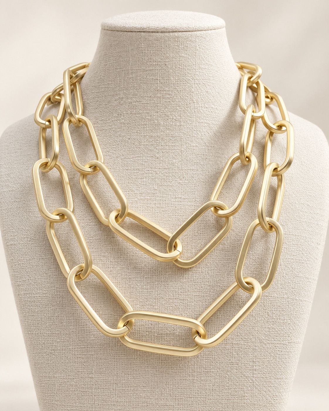 Bold Paperclip Necklace — Long &amp; Short