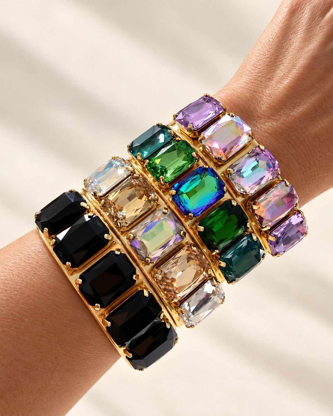 Colorful Crystal Cuff 2