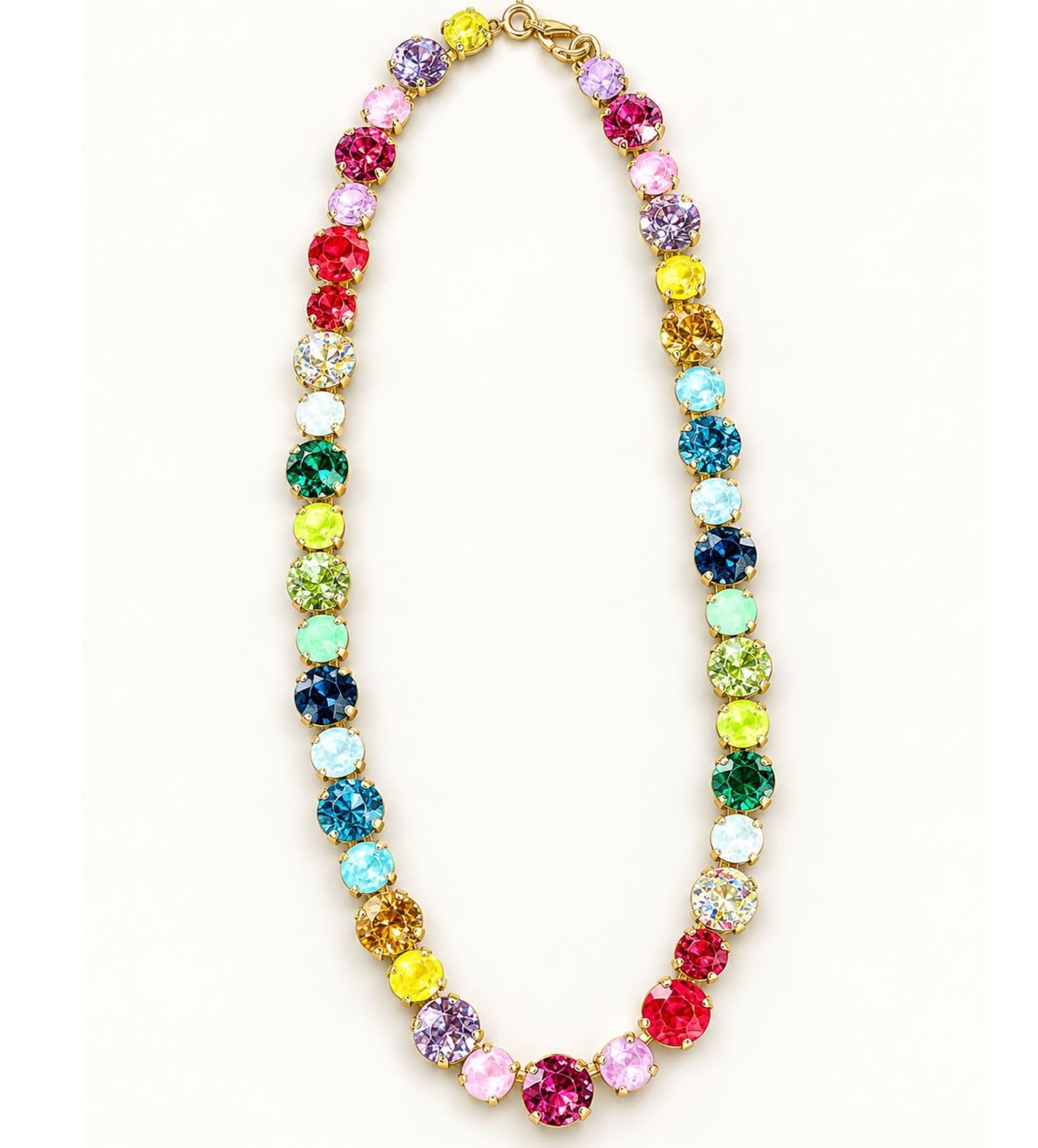Crystal Luxe necklace multi