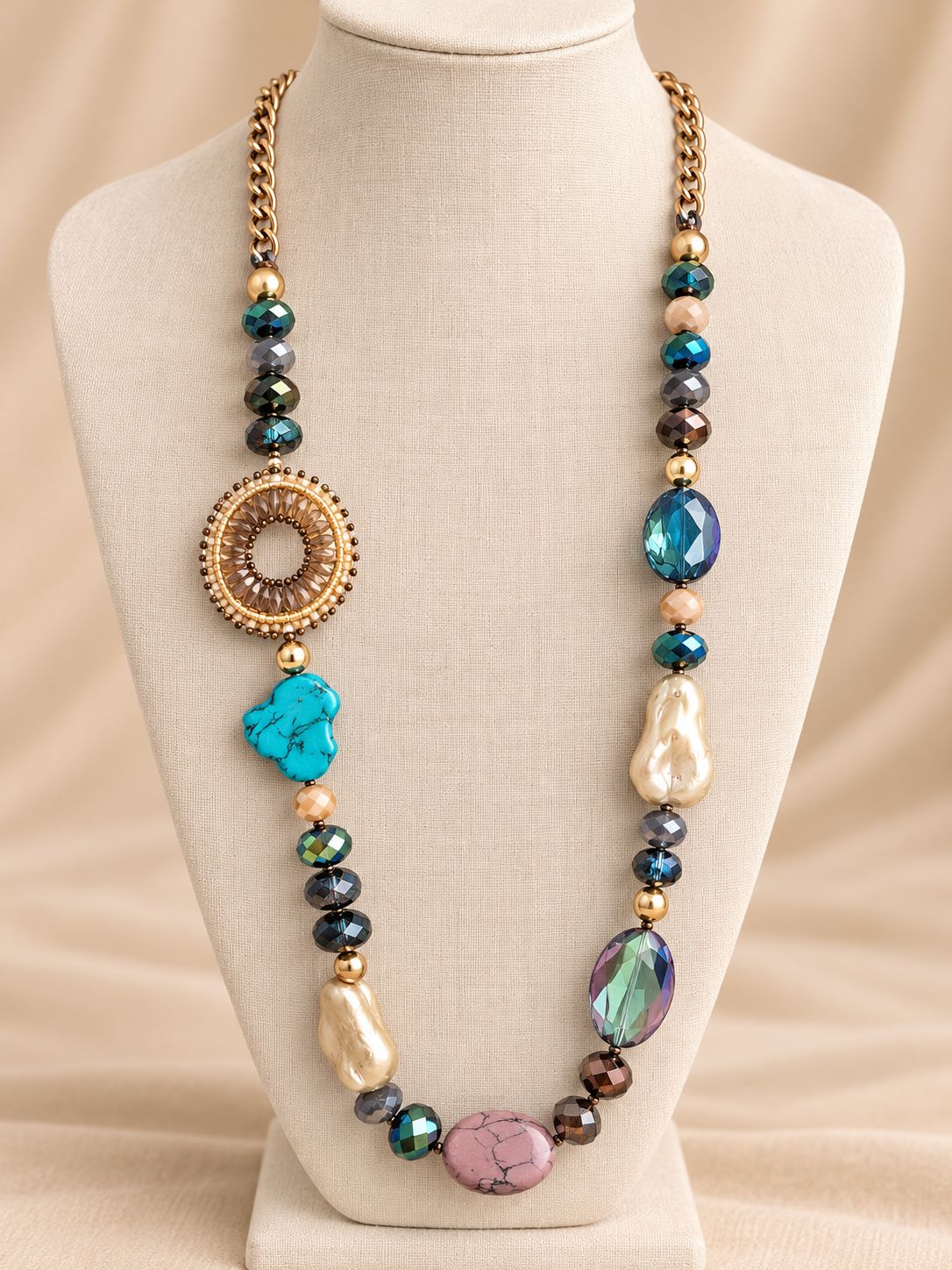 Boho Luxe Long Necklace