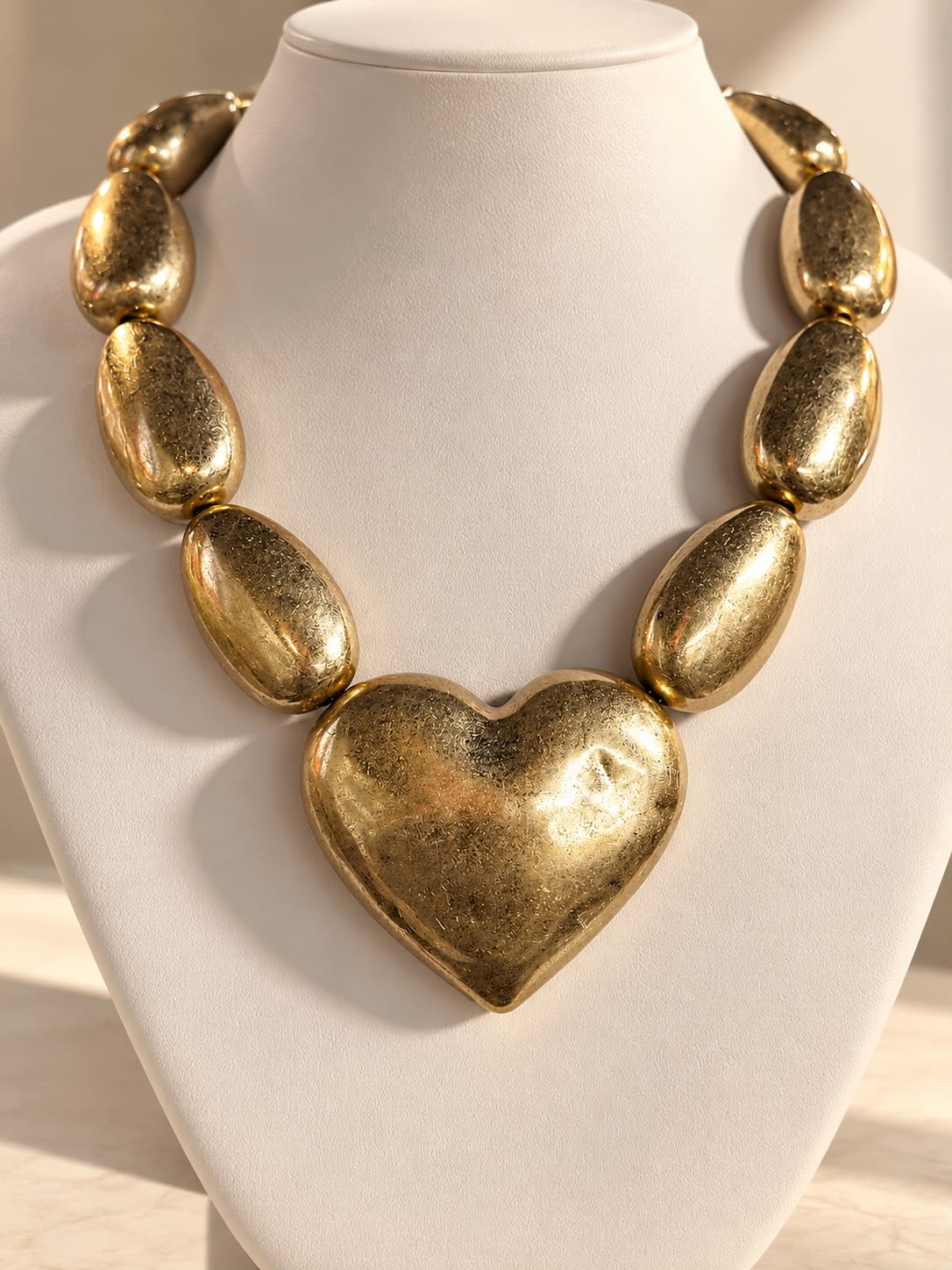 Gold Heart Necklace