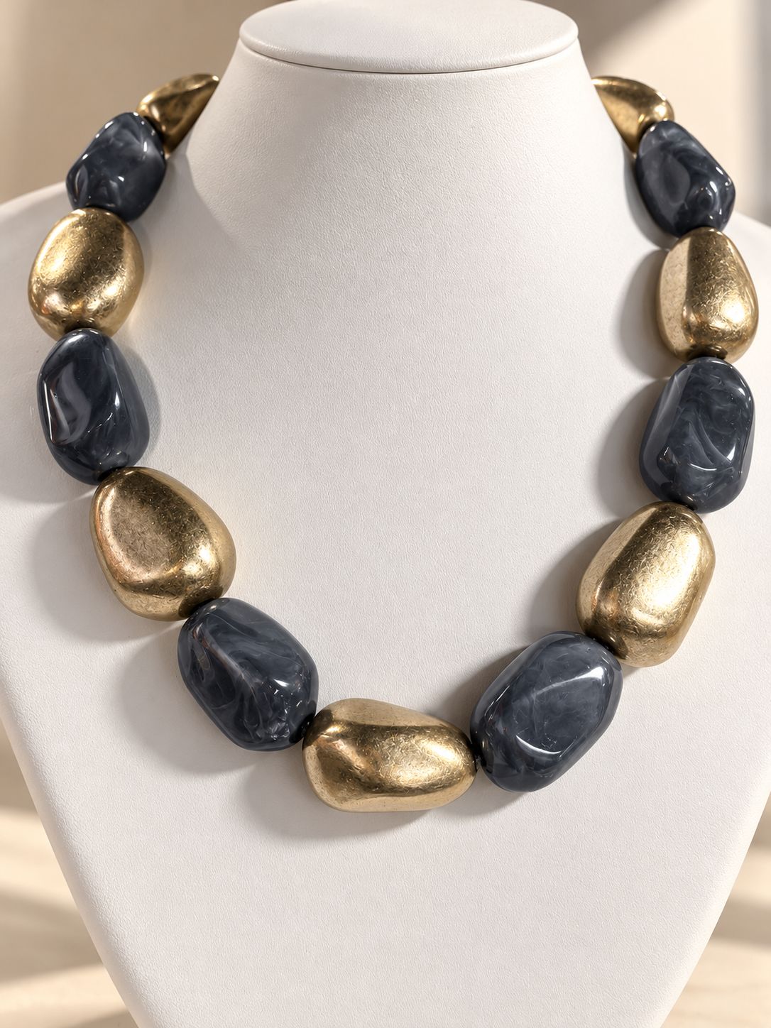 Bold Pebble Necklace