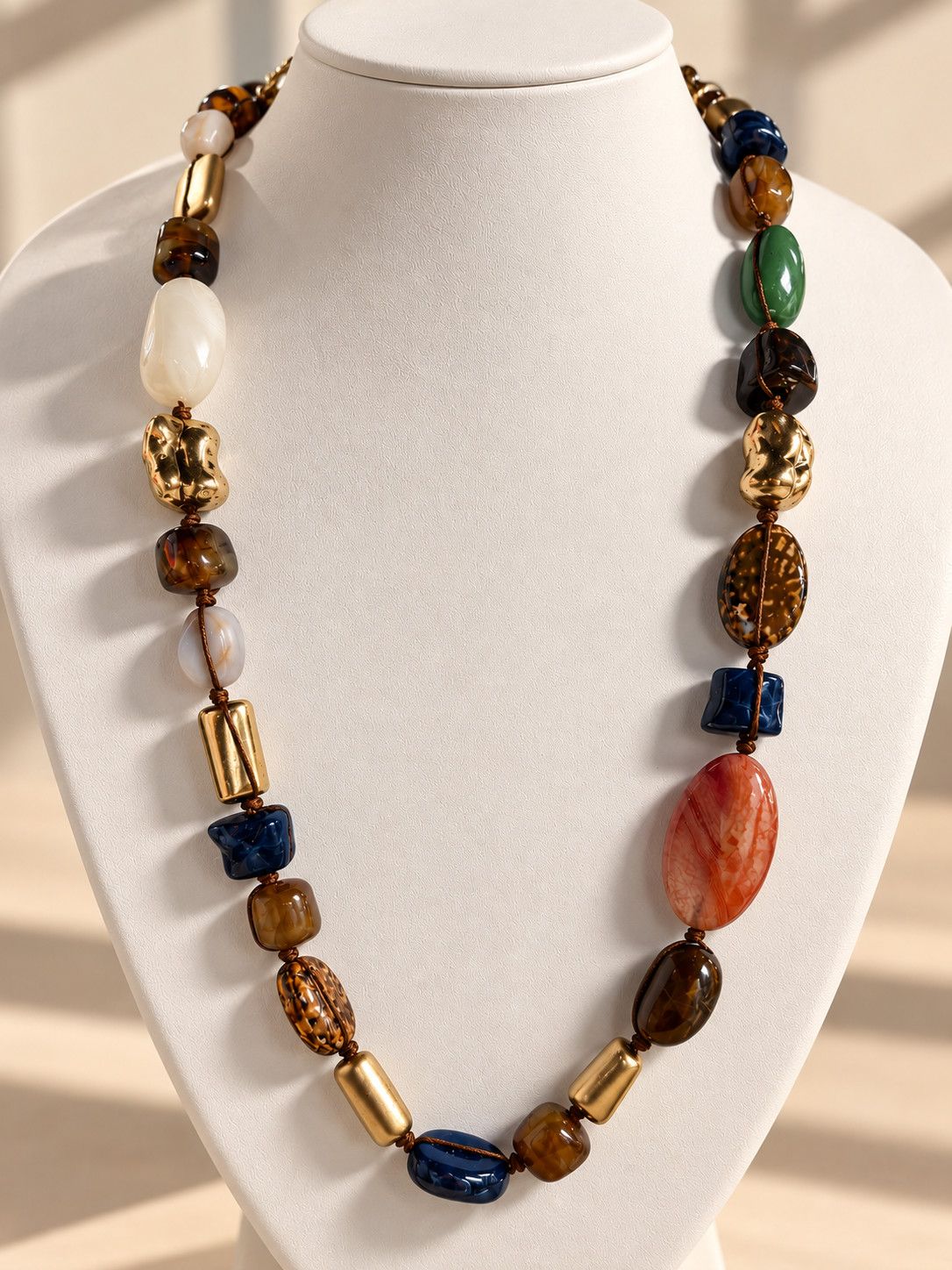 Boho Luxe Long Necklace