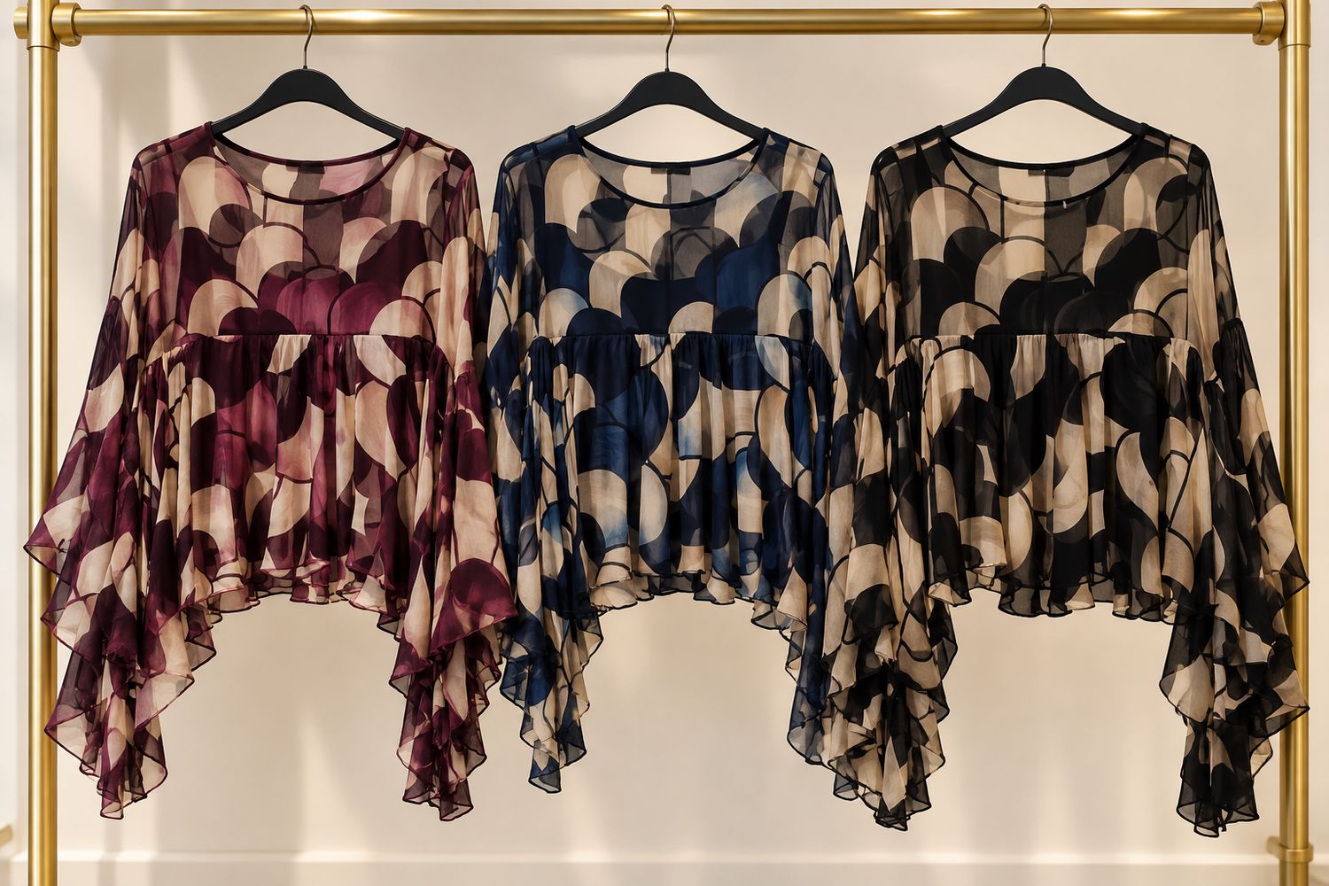 Sienna Print Top One size