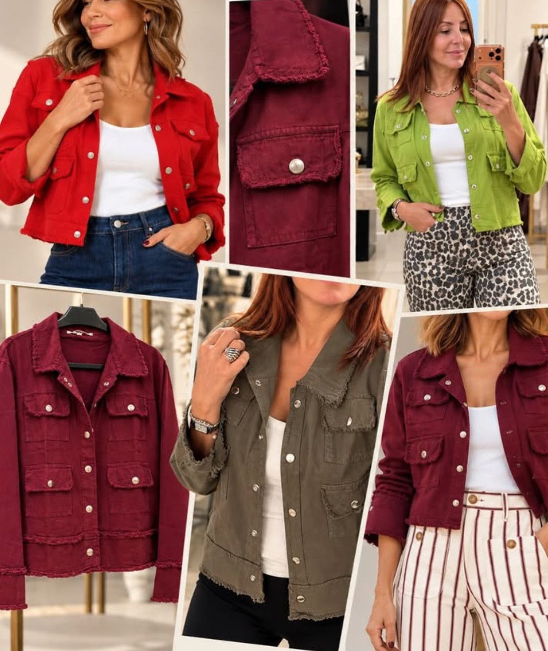 Crush Cotton Jacket