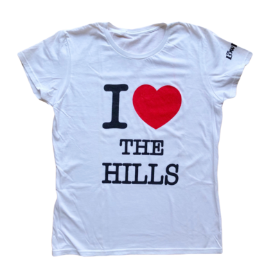 I Love The Hills T-shirt - Ladies