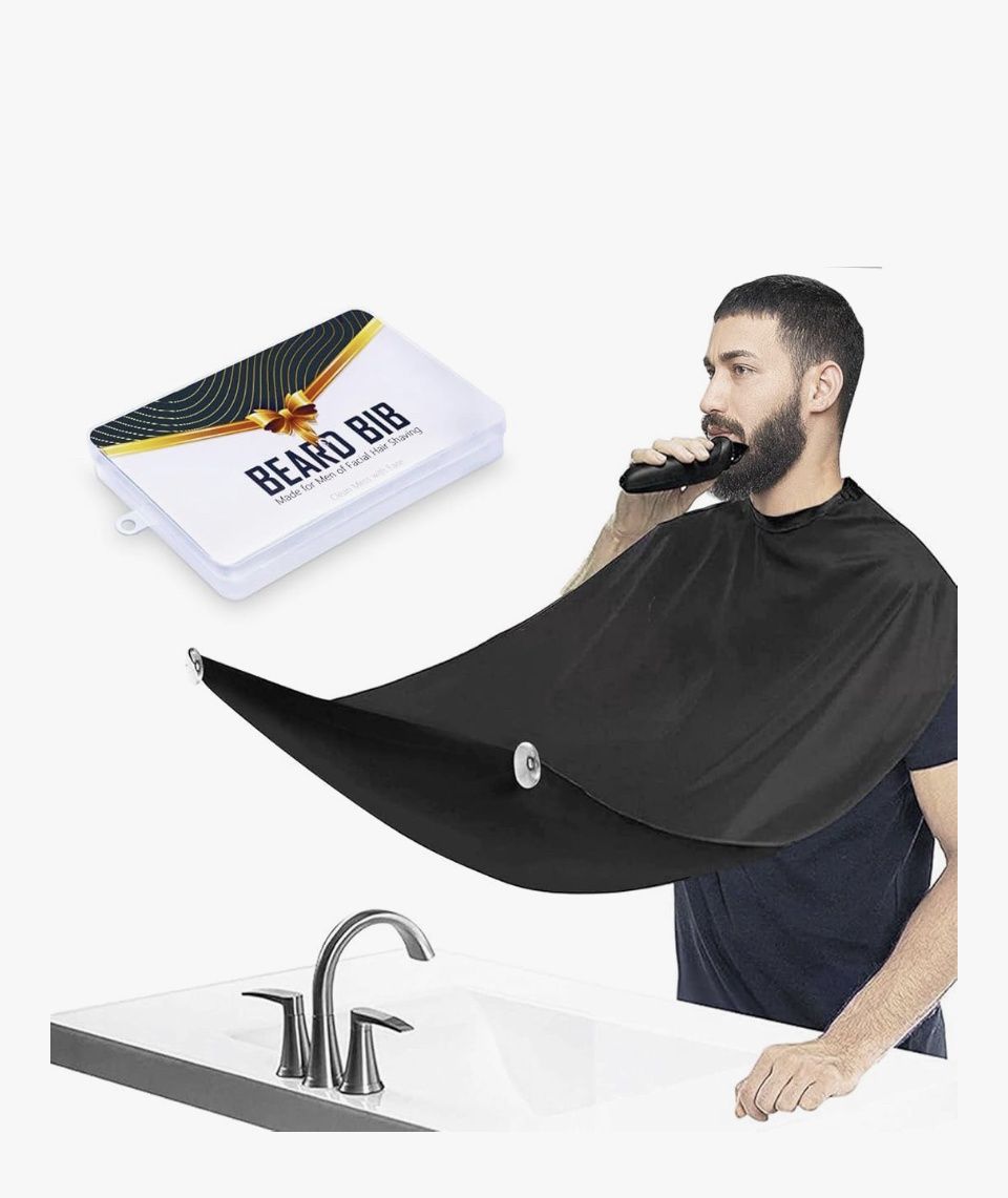 Beard Bib and Apron Catcher for Men Shaving