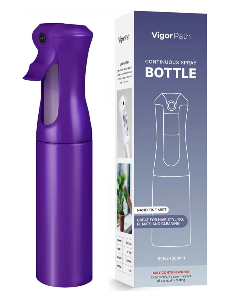 Continuous Spray Bottle for Hair