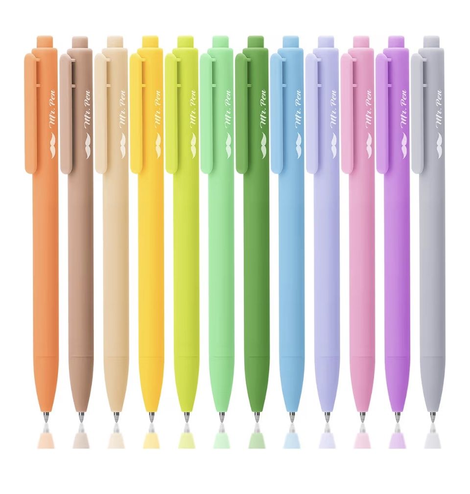 Retractable Gel Pens