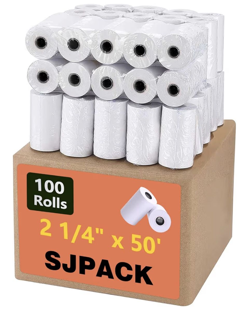Thermal Receipt Paper 2 1/4" x 50' Pos Receipt Paper
