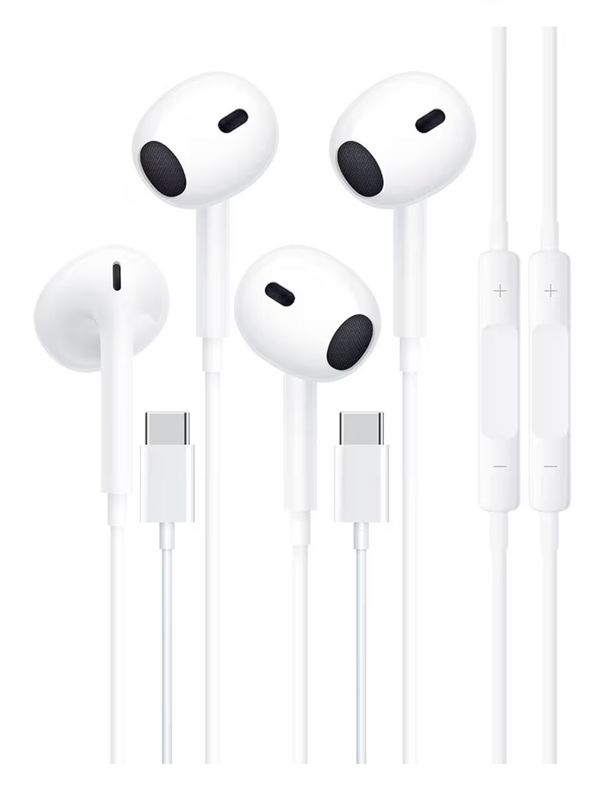 2 Packs USB C Headphones