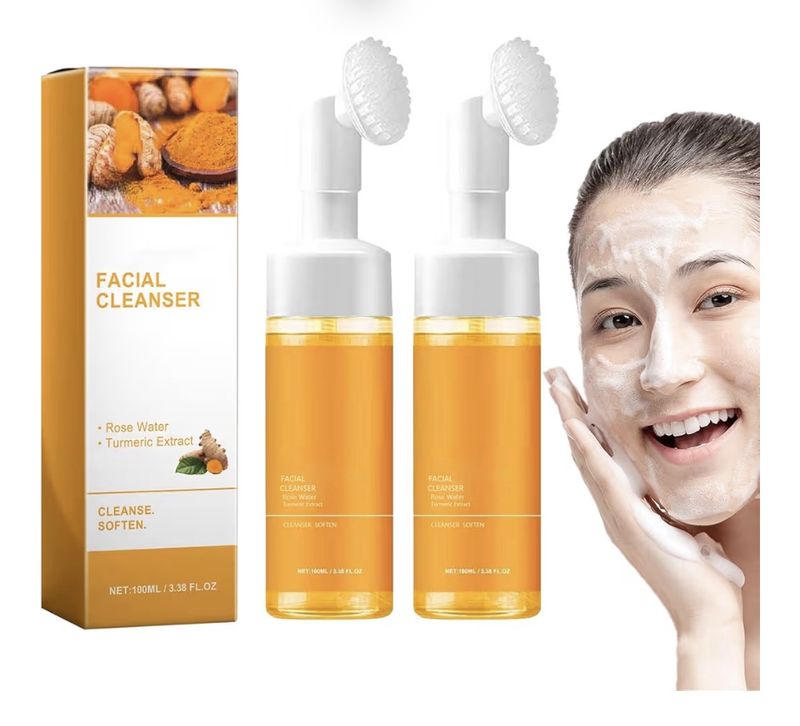 Exfoliating Glow Wash Turmeric Facial Cleanser