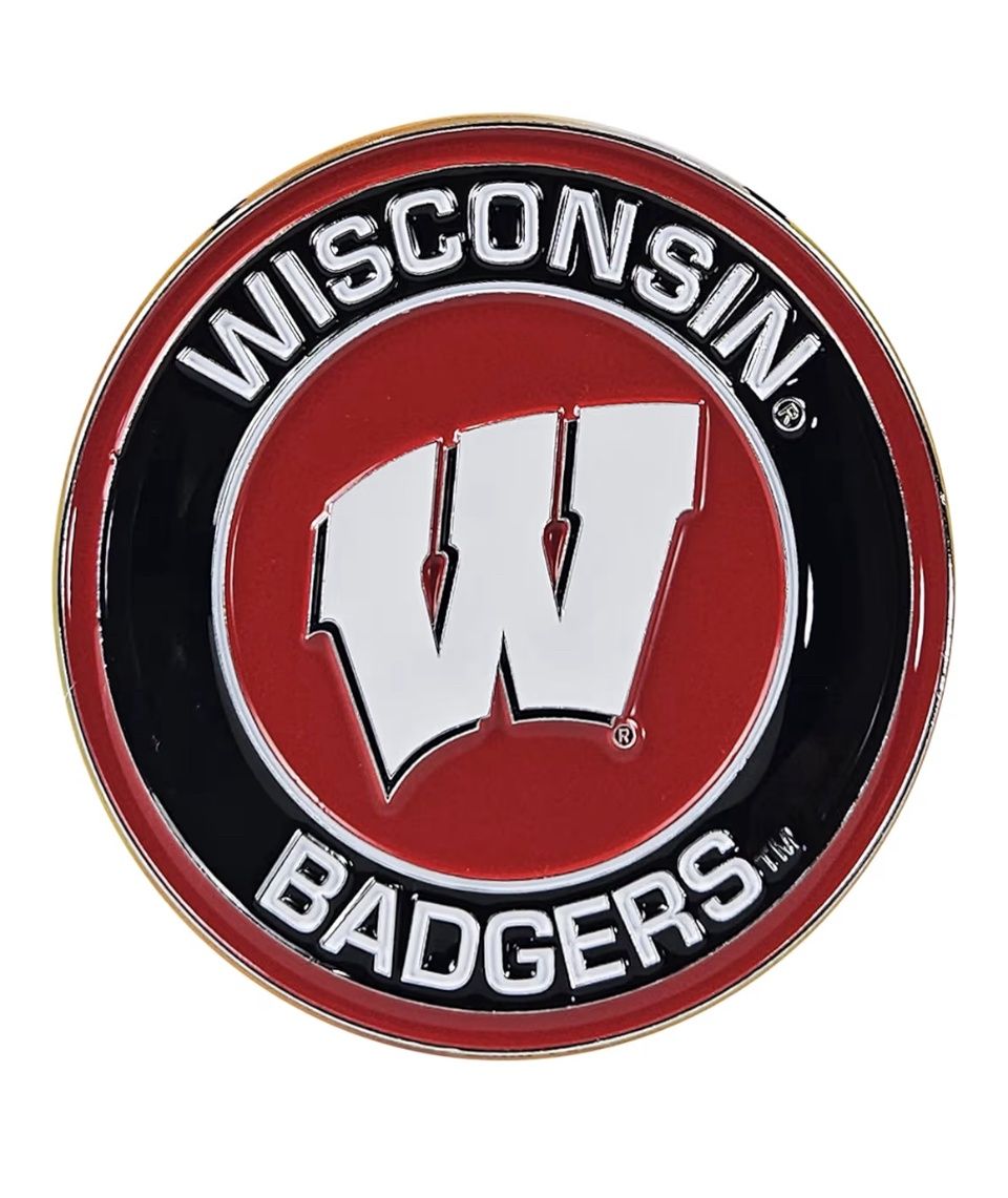University of Wisconsin Metal 3D Team Emblem
