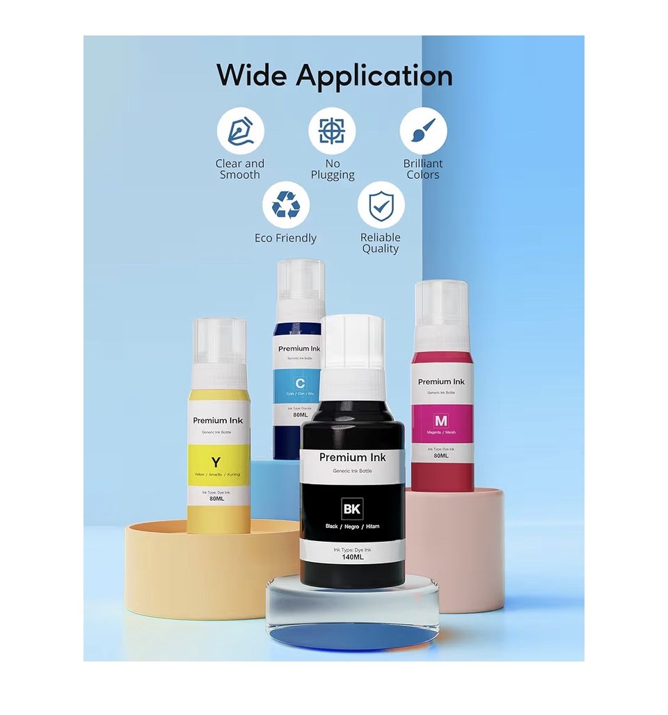 Compatible Ink Bottle Replacement for Epson 502