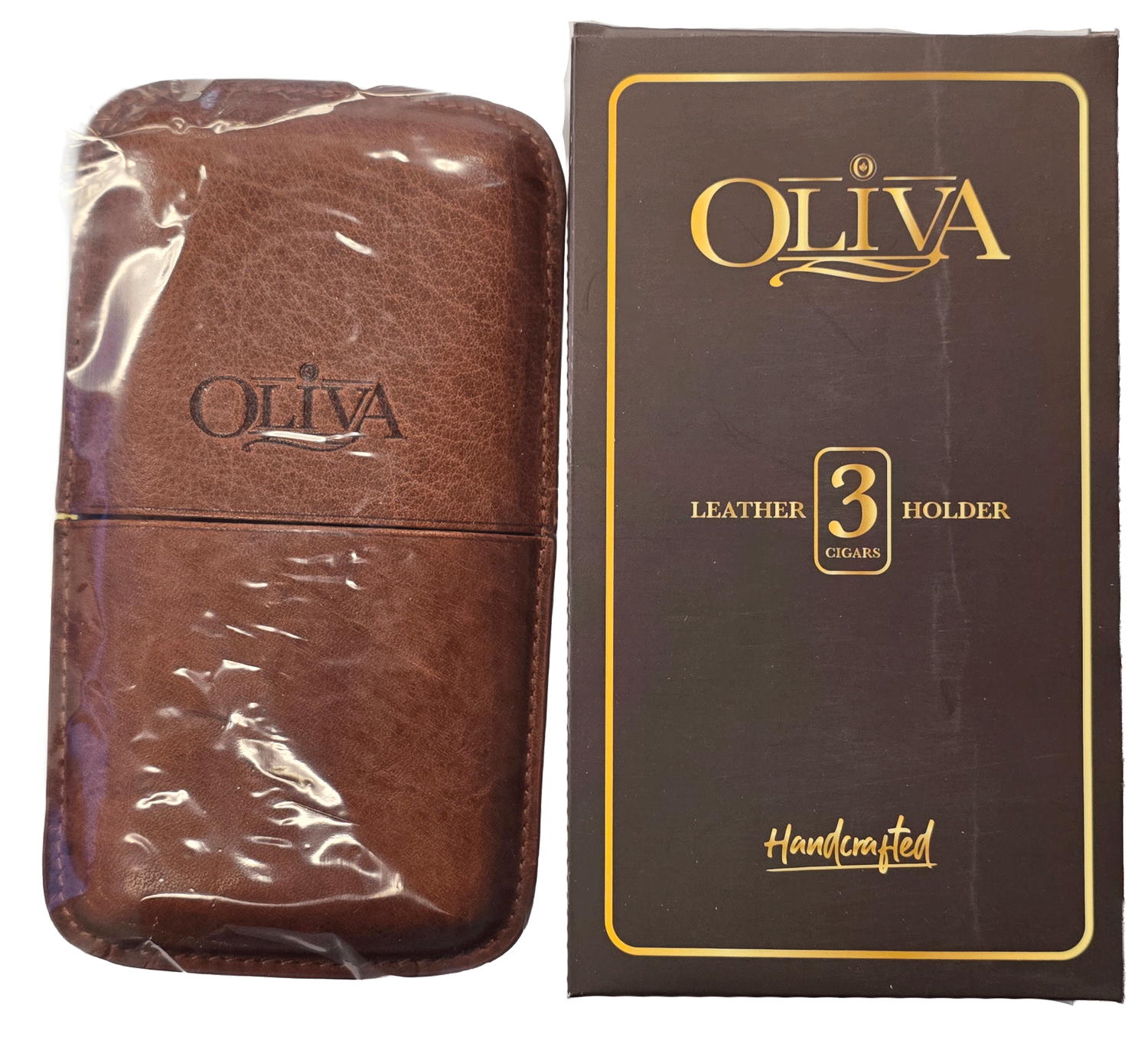 Leather Case - Oliva 3-Cigar