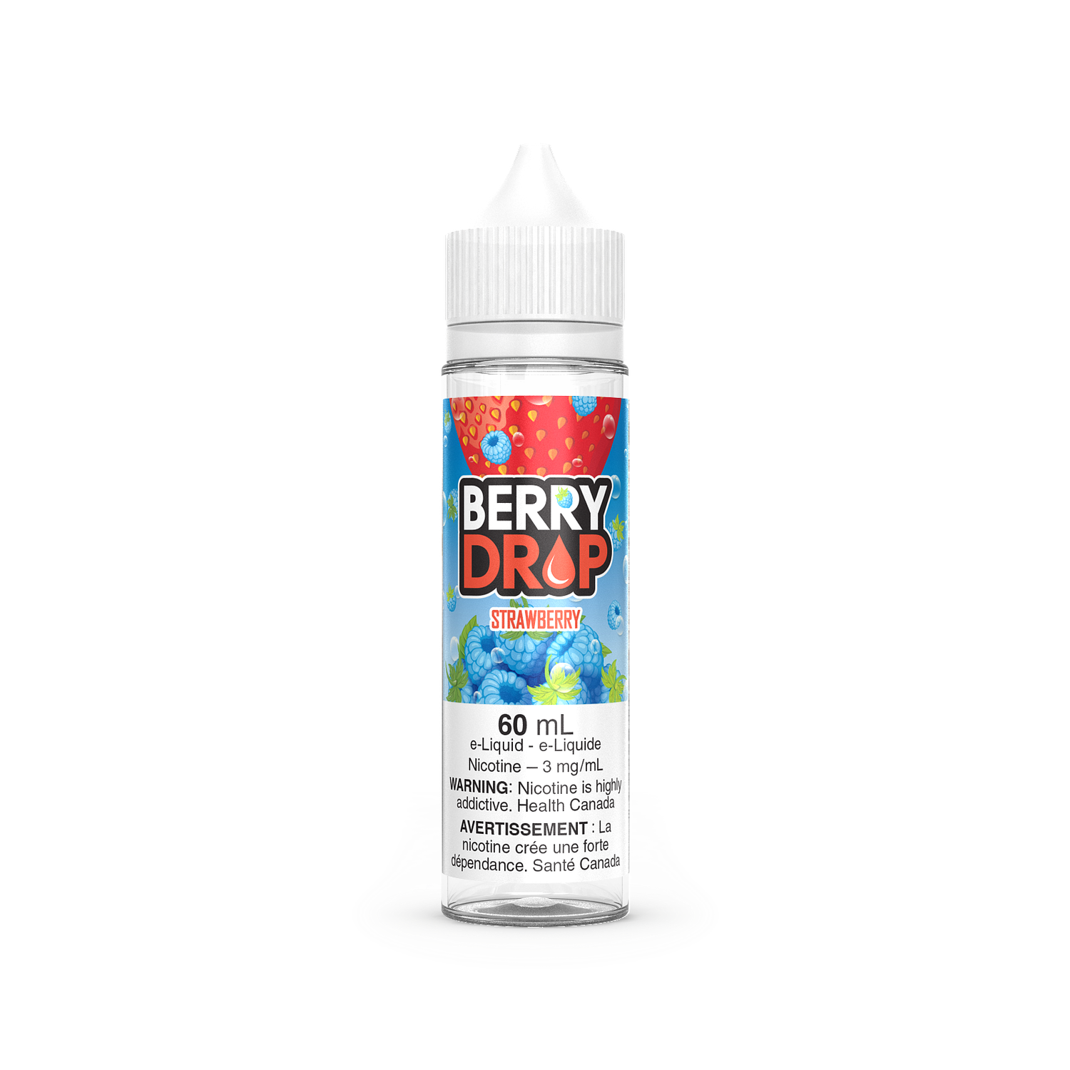 Berry Drop HVG, Flavour: Strawberry, Nic Level: 3mg, Size: 60ml