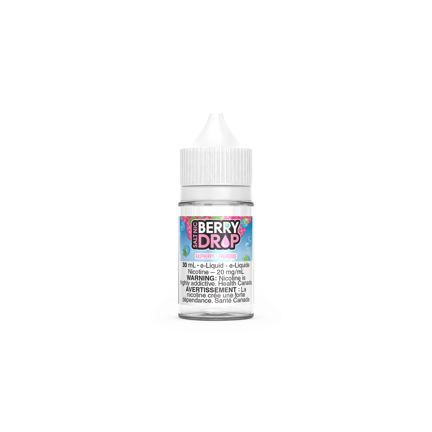 Berry Drop Salt, Flavour: Raspberry, Nic Level: 20mg, Size: 30ml