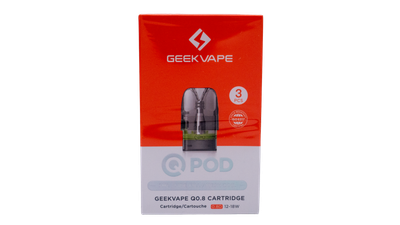 Geek Vape Q Replacement Pod - 0.8ohm - 3pk