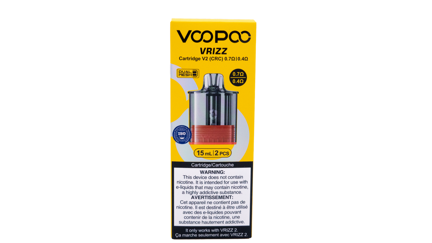 VRIZZ V2 Replacement Pod - 2pk