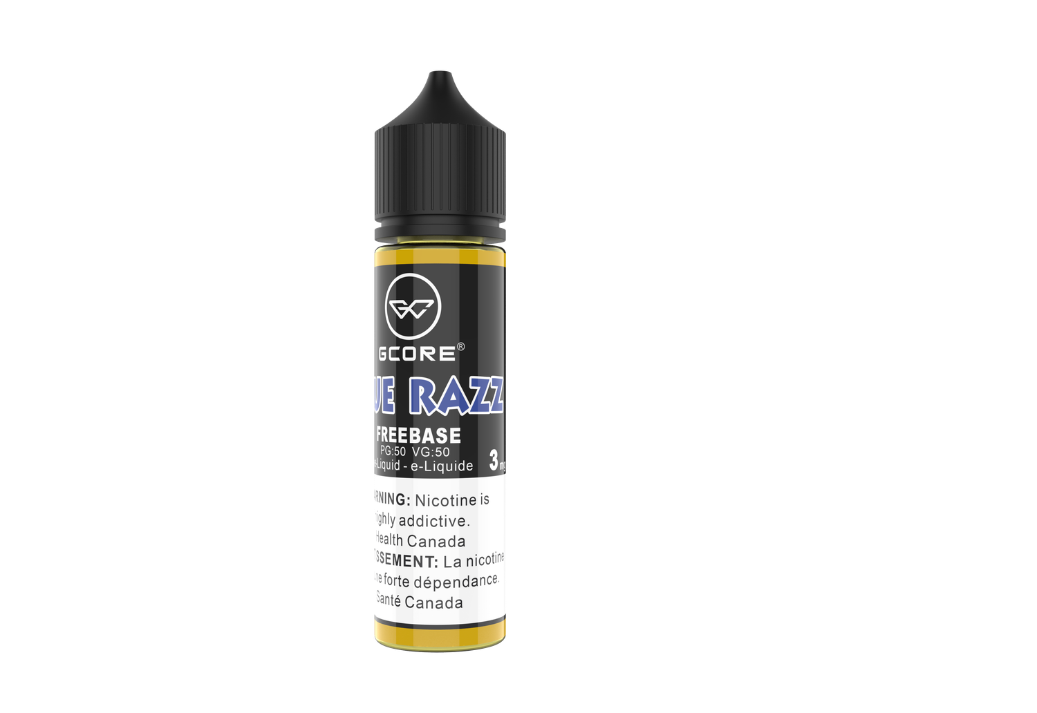 GCore Freebase, Flavour: Blue Razz, Nic Level: 3mg, Size: 60ml