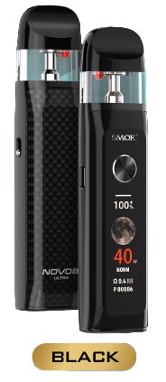 Smok Novo 6 Ultra Open Pod Kit, Colour: Black
