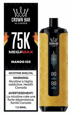 Crown Bar Mega Max Al Fakher 75K