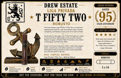Drew Estate T Fifty Two Robusto