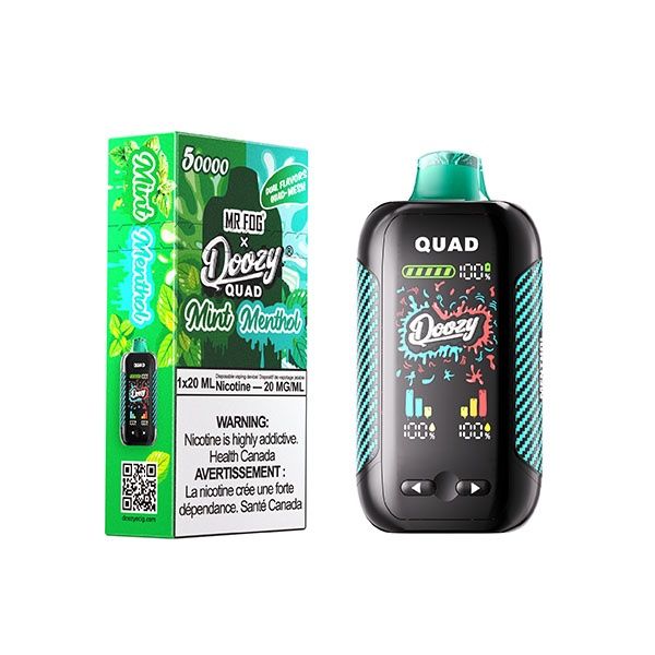 Doozy Quad, Flavour: Mint &amp; Menthol, Nic Level: 20mg