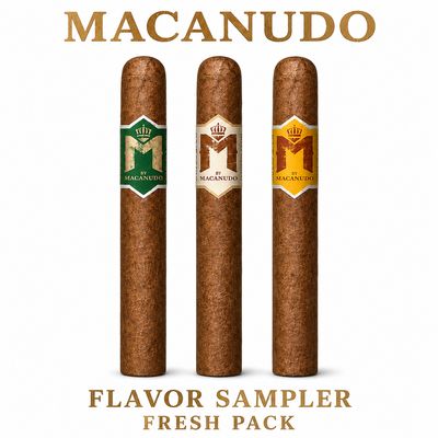 Macanudo Robusto Flavours Sample Pack (3)