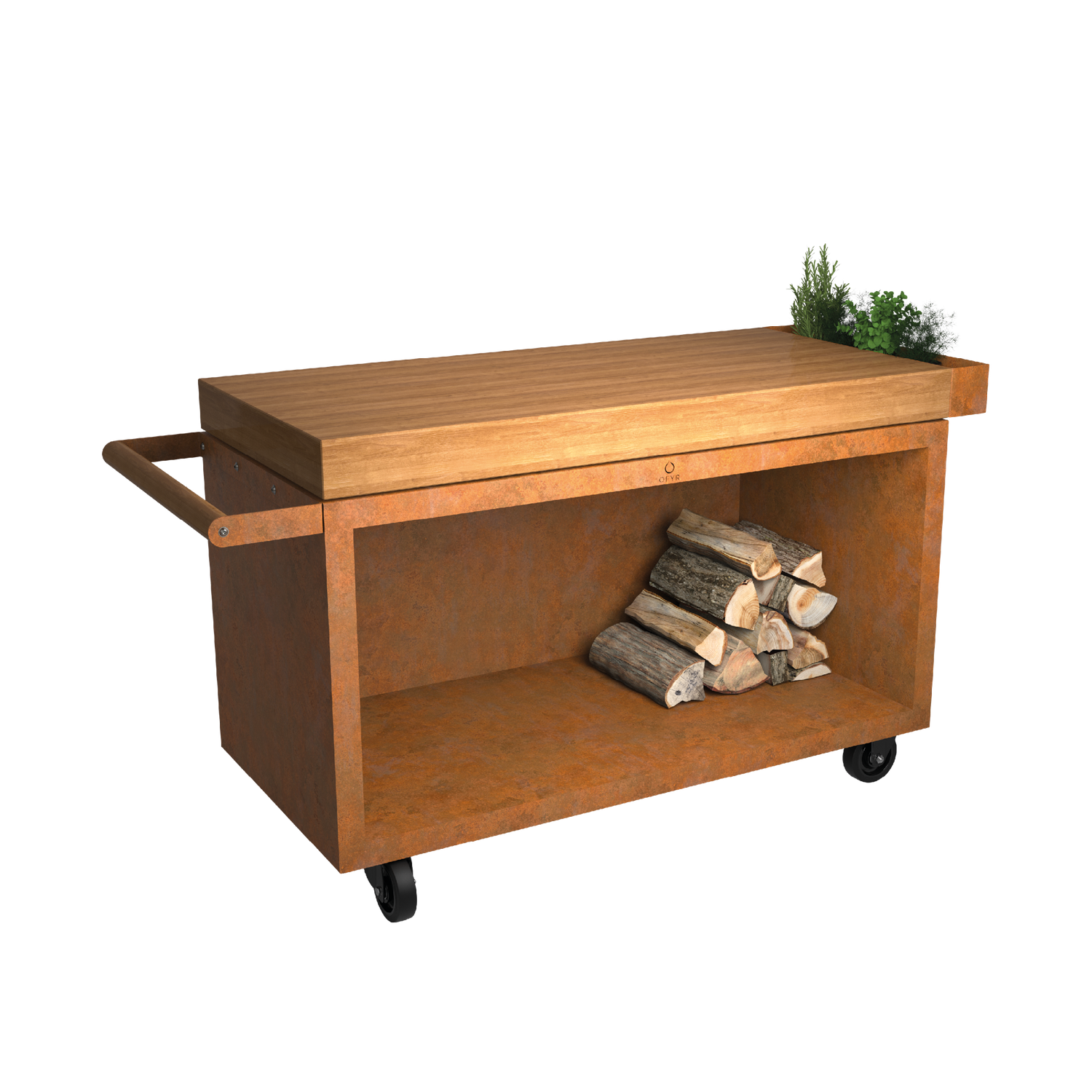 OFYR Mise en Place Table Corten 135 PRO