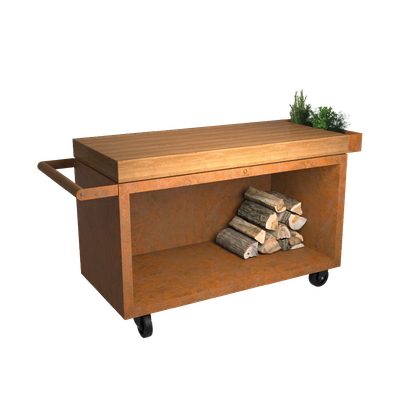 OFYR Mise en Place Table Corten 135 PRO